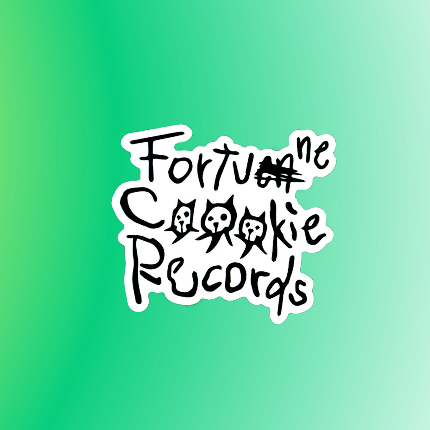 Fortune Coookie Records Stickers (福祿壽醜醜款)