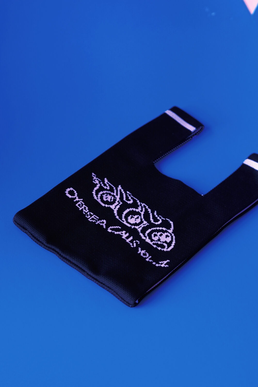 越洋電話針織袋